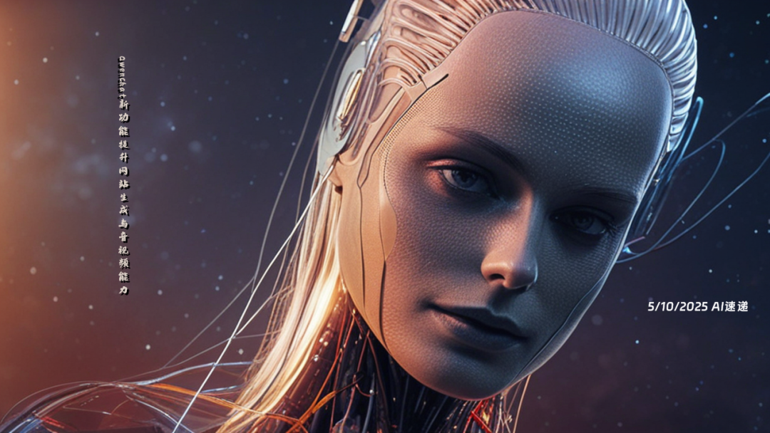 5/10/2025 AI速遞 | QwenChat新功能提升網(wǎng)站生成與音視頻能力