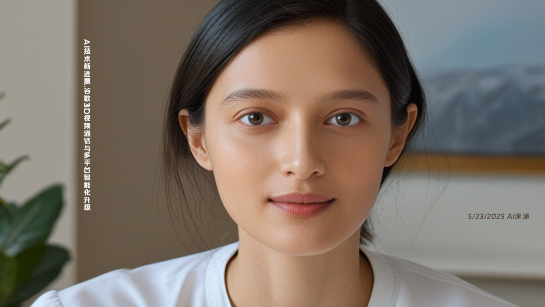 5/23/2025 AI速遞 | AI技術(shù)新進(jìn)展：谷歌3D視頻通話(huà)與多平臺(tái)智能化升級(jí)