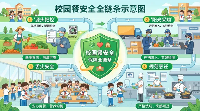 守護(hù)校園餐安全｜市場(chǎng)監(jiān)管重拳整治，筑牢學(xué)生舌尖防線